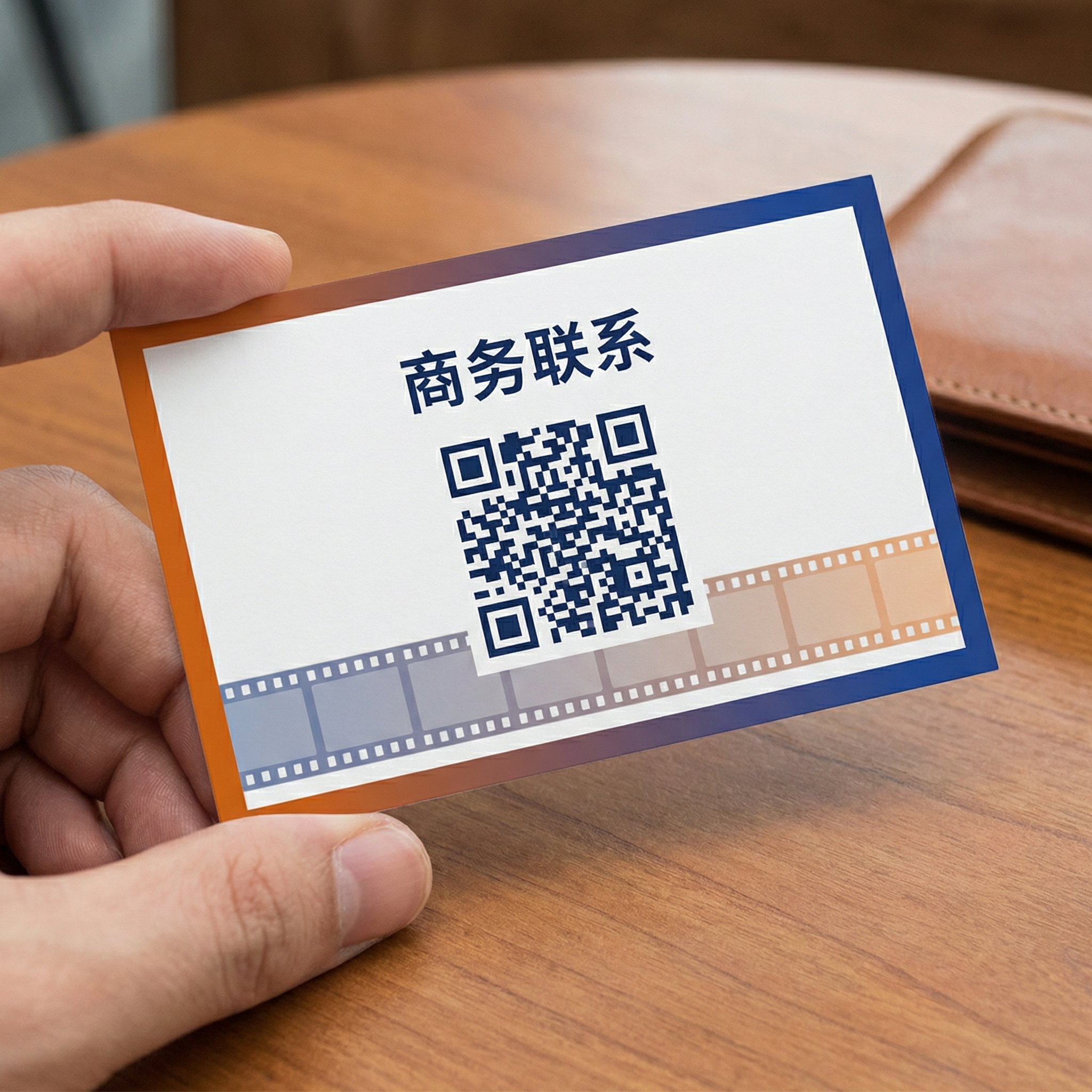 小蓝视频商务二维码